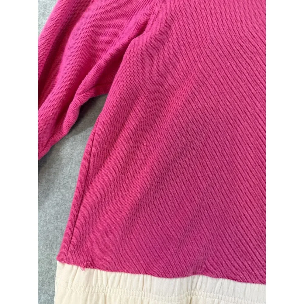 Vintage Adolfo Sport Women’s Medium Pink 2 Piece Zip Jacket Pants Set